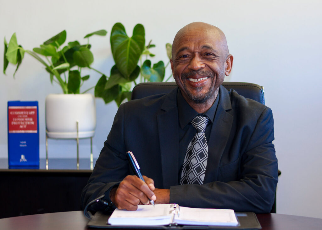 Photo of Mr. Jabulani Mbeje, Head of Legal and Prosecutions for the National Consumer Commission