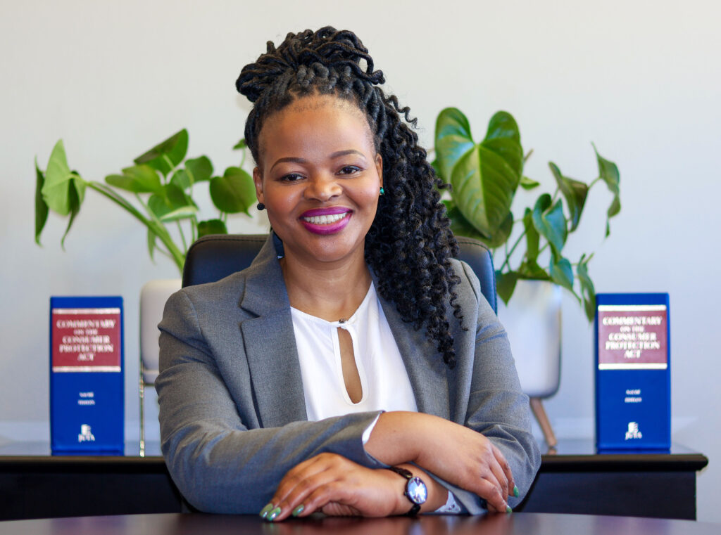 Photo of Ms. Phetho Ntaba, Media Liaison Manager for The National Consumer Commission