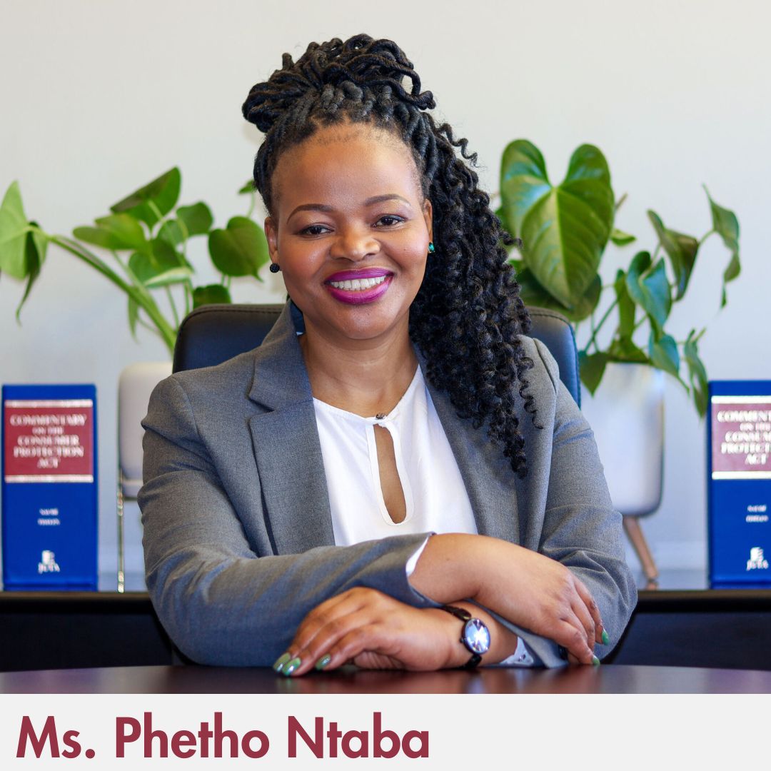 Photo of Ms. Phetho Ntaba, Media Liaison Manager at the National Consumer Commission