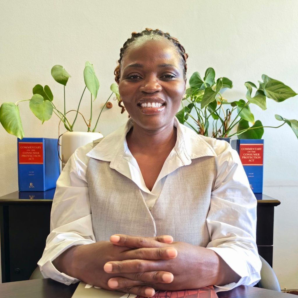 Leadership - Photo of Ms Tebogo Mmonwa, Chief Financial Officer for the National Consumer Commission (1)