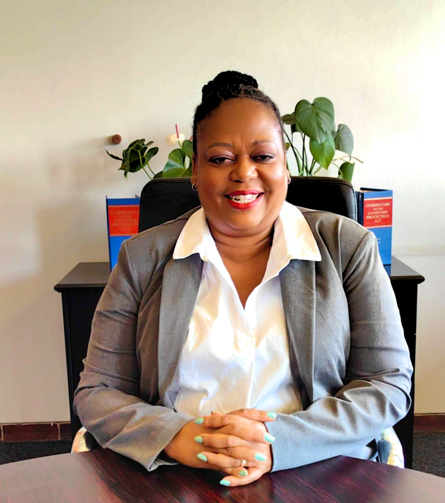 Photo of Ms. Poppy Kweyama_, Chief Information Officer for the National Consumer Commission