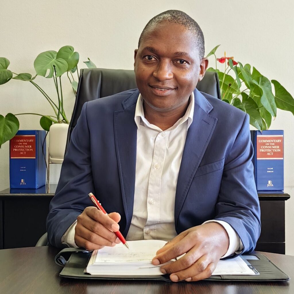 Leadership - Photo of Mr Lefu Nhlapo, Acting Chief Financial Officer of the National Consumer Commission