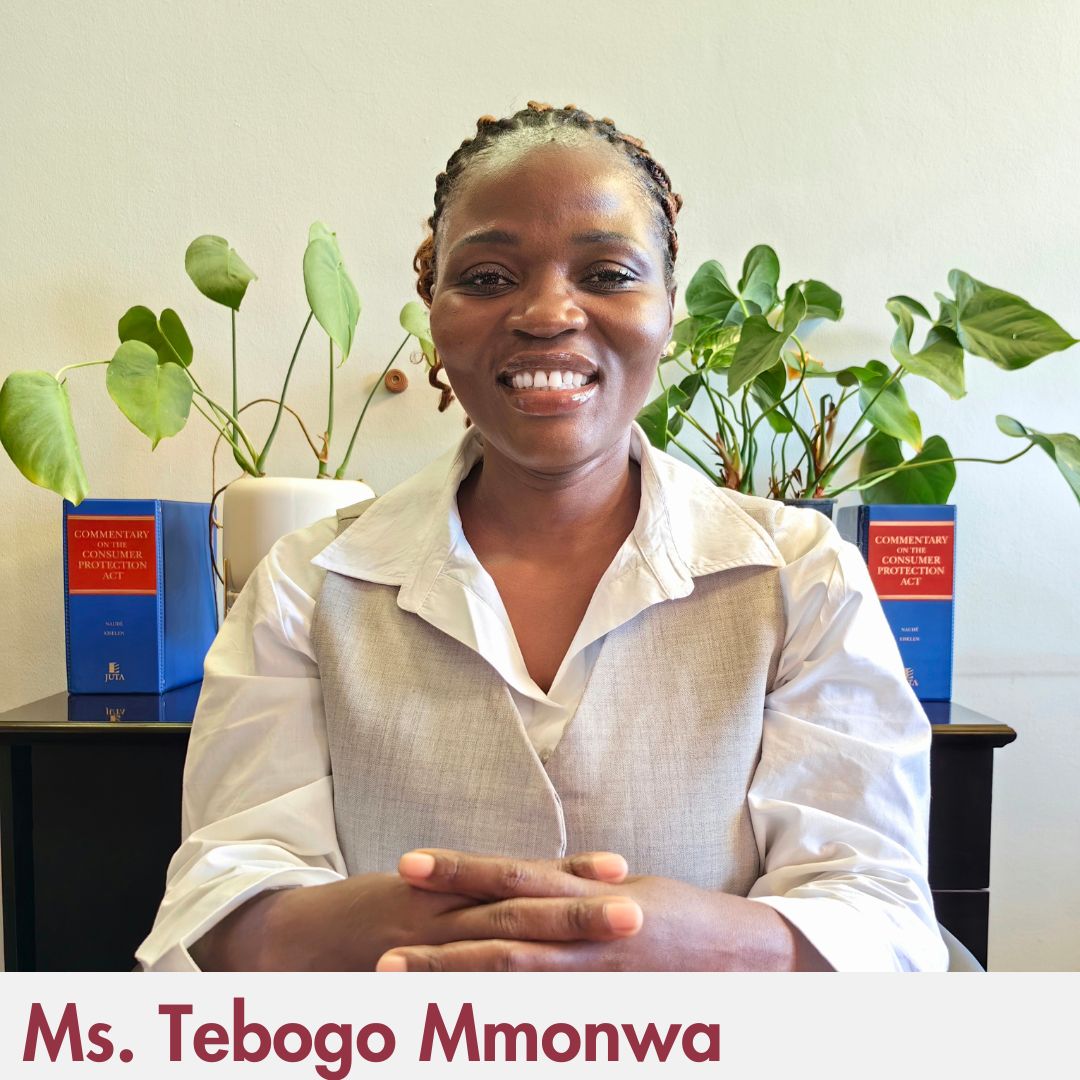 Leadership - Photo of Ms Tebogo Mmonwa, Chief Financial Officer for the National Consumer Commission (1)